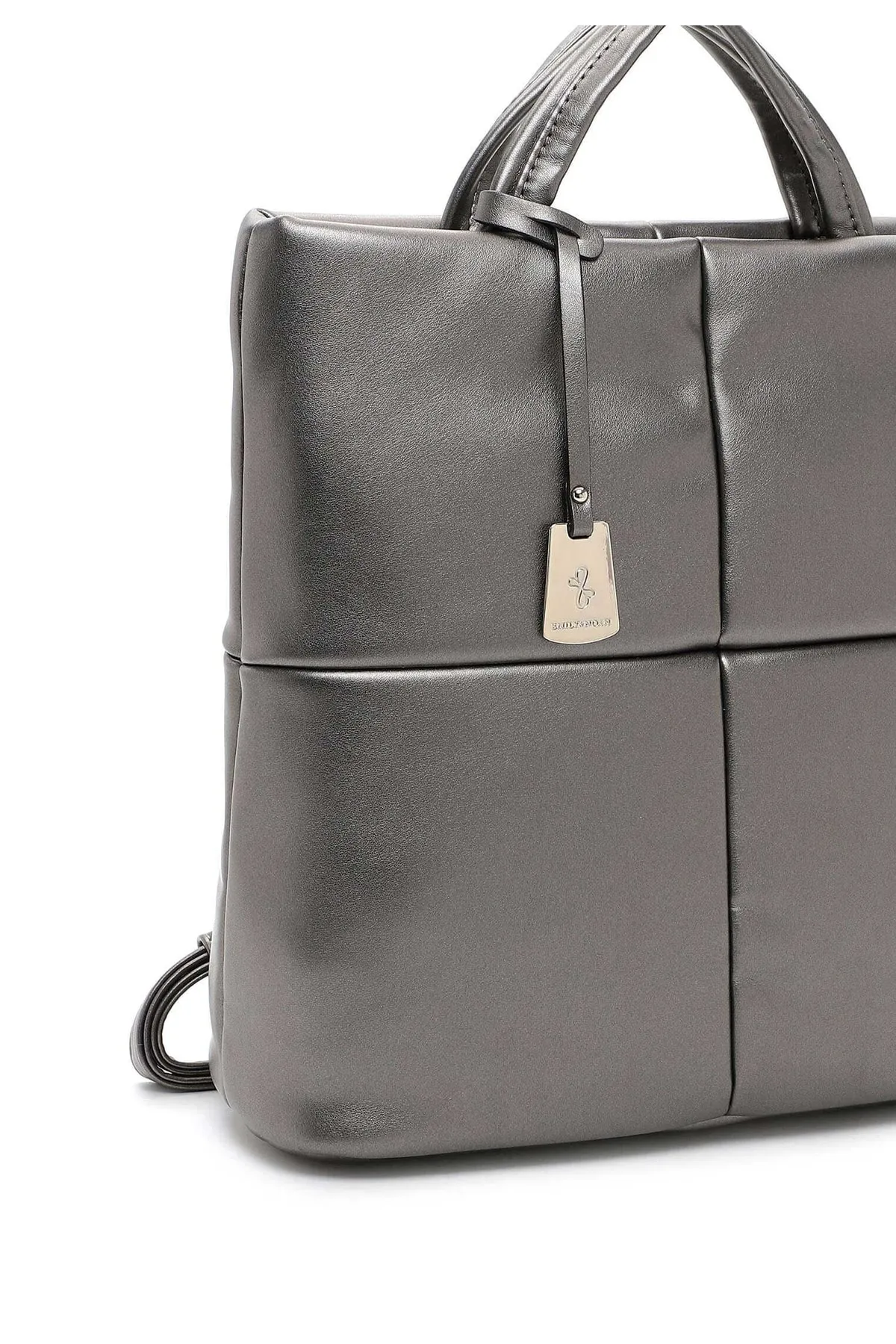 Emily & Noah  Rucksack - Silberfarben - Unifarben