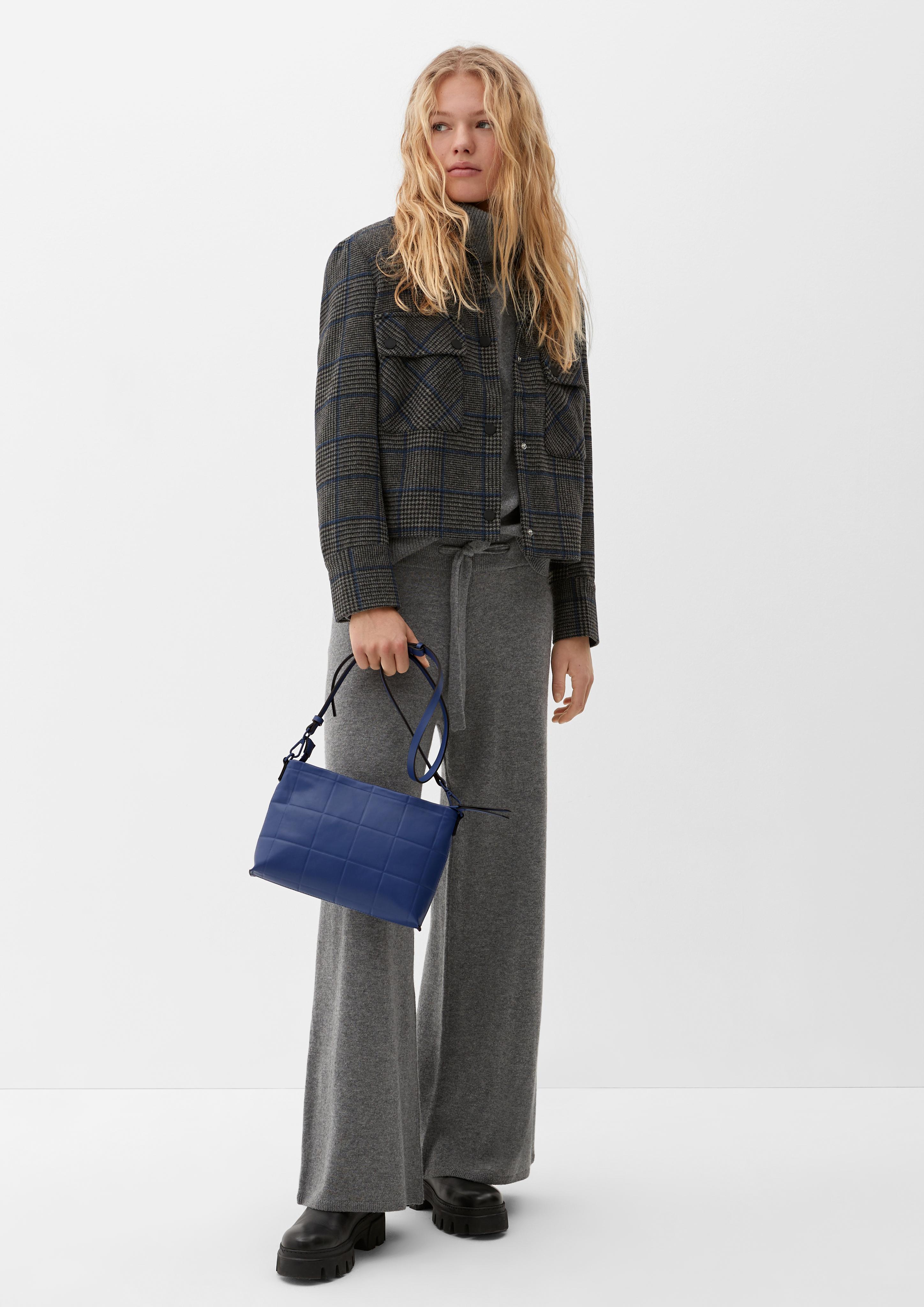 Shoulder Bag mit kariertem Muster  2125173-5659