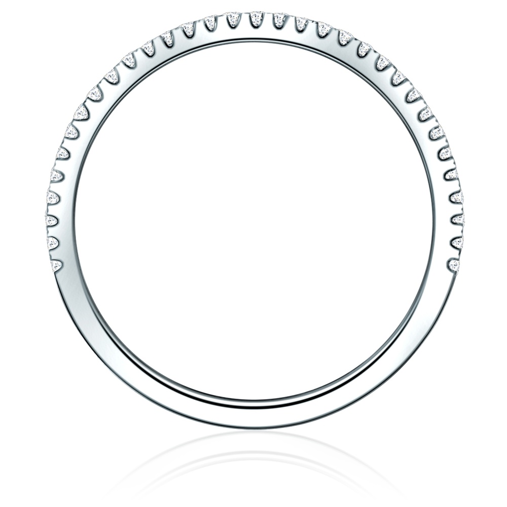 Trilani Bague en argent Argent sterling Oxyde de zirconium (CZ) en Argent Bague