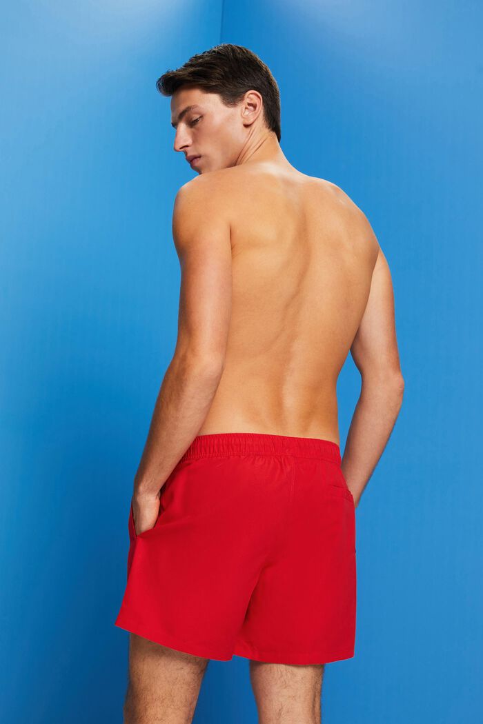 Strandshorts mit elastischem Bund