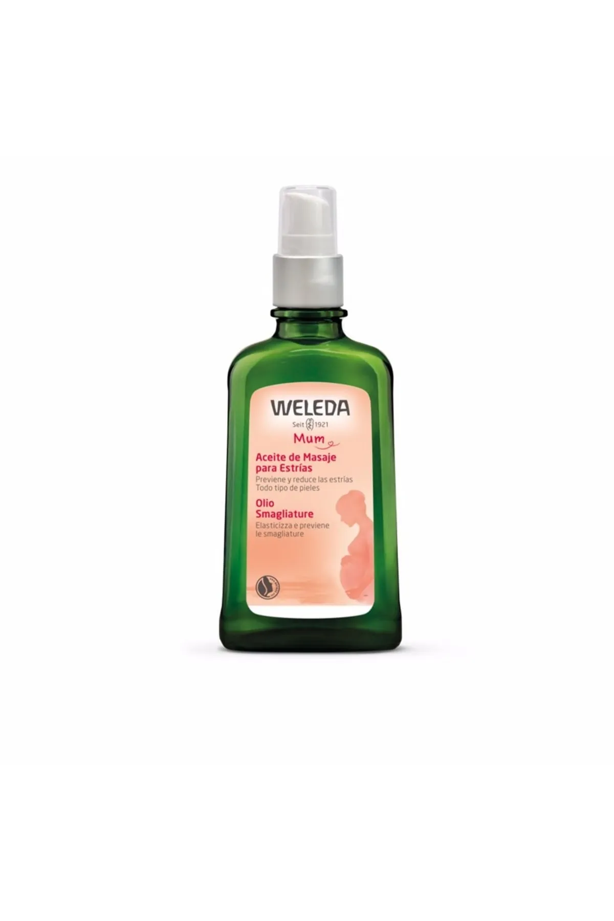 Weleda  Mum Aceite De Masaje Para Estrías Weleda 100 ml
