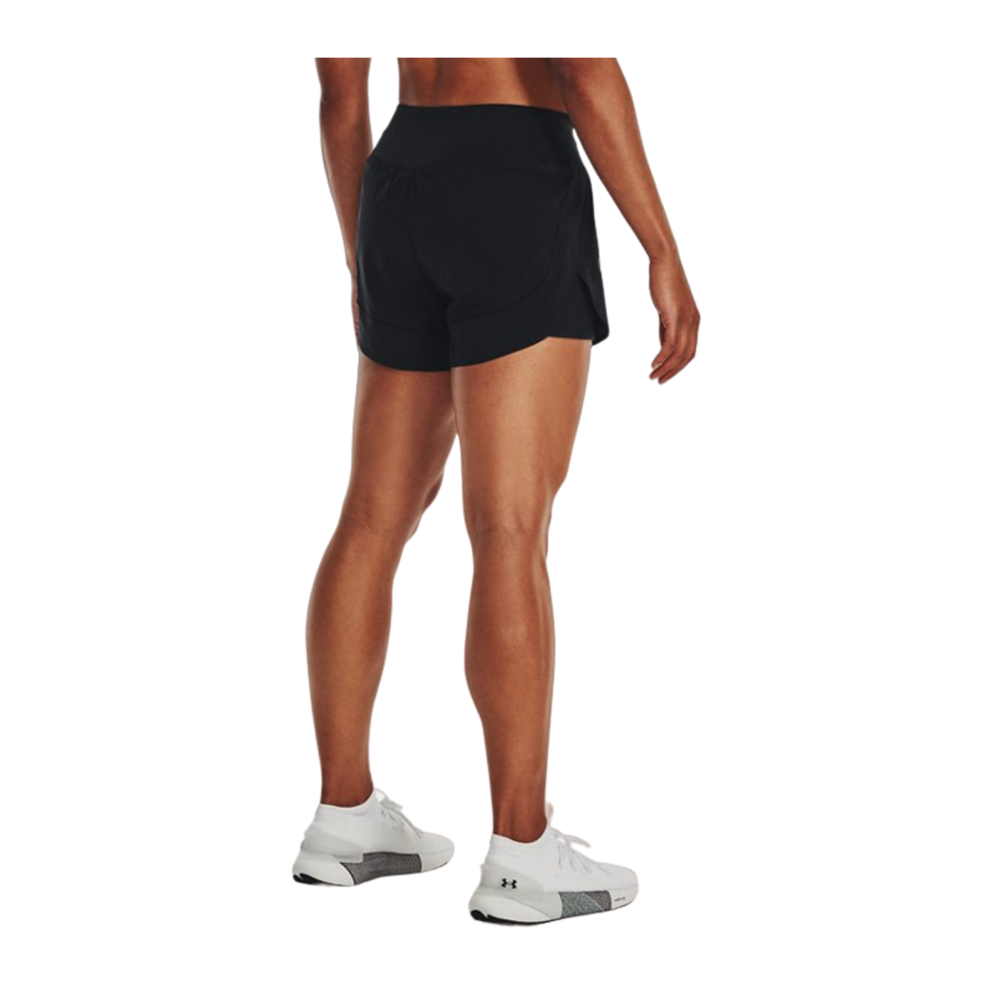 Under Armour Flex Woven 2 in 1 Short Damen Schwarz F001