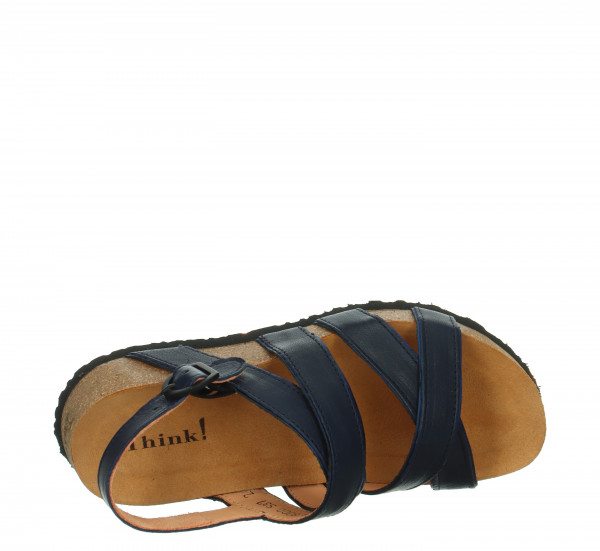KOAK Riemchensandale - Navy/Kombi