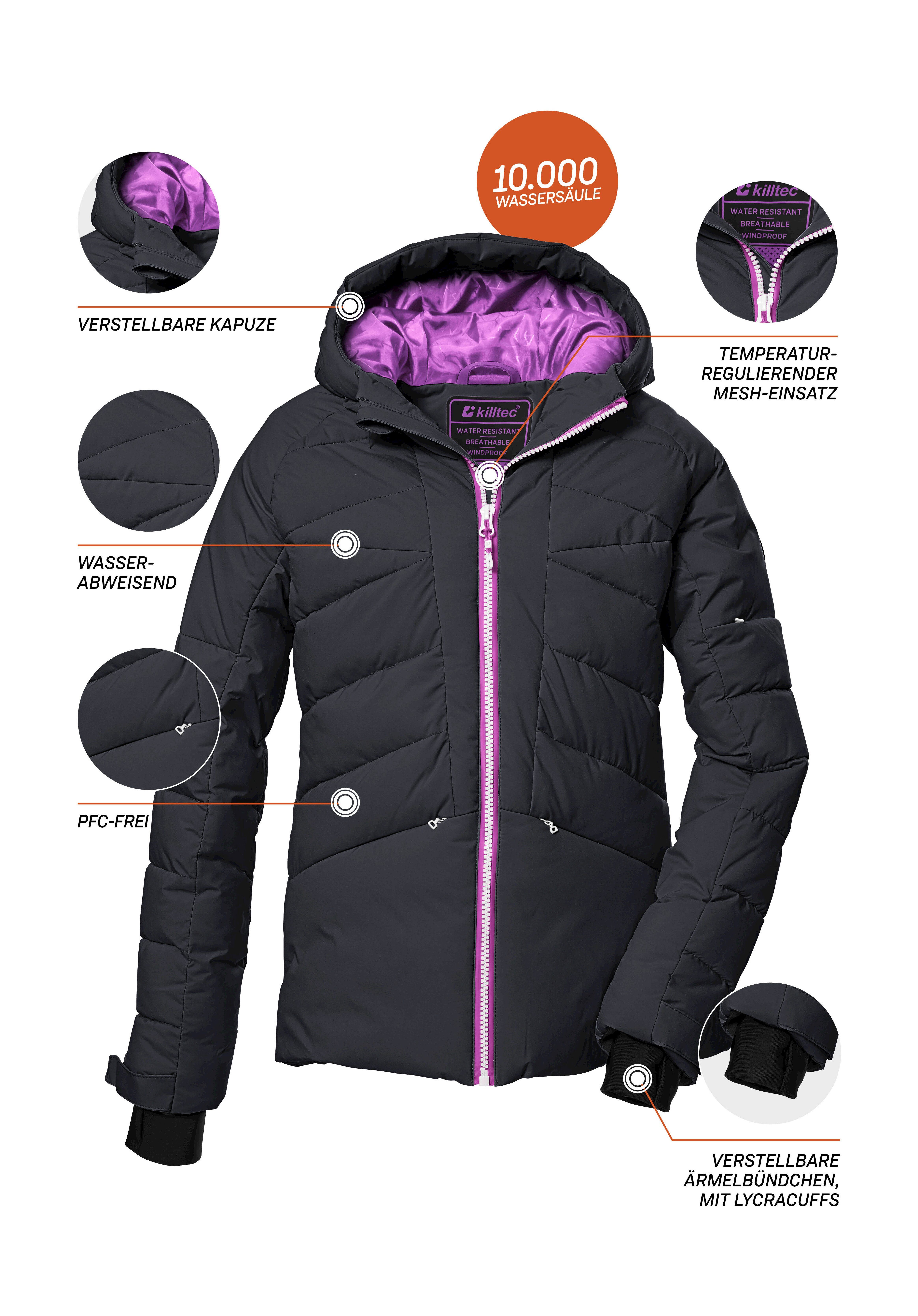 Killtec Skijacke KSW 116 GRLS SKI QLTD JCKT