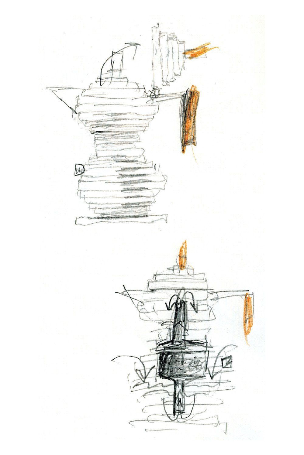 Alessi Espressokocher Pulcina, Rot