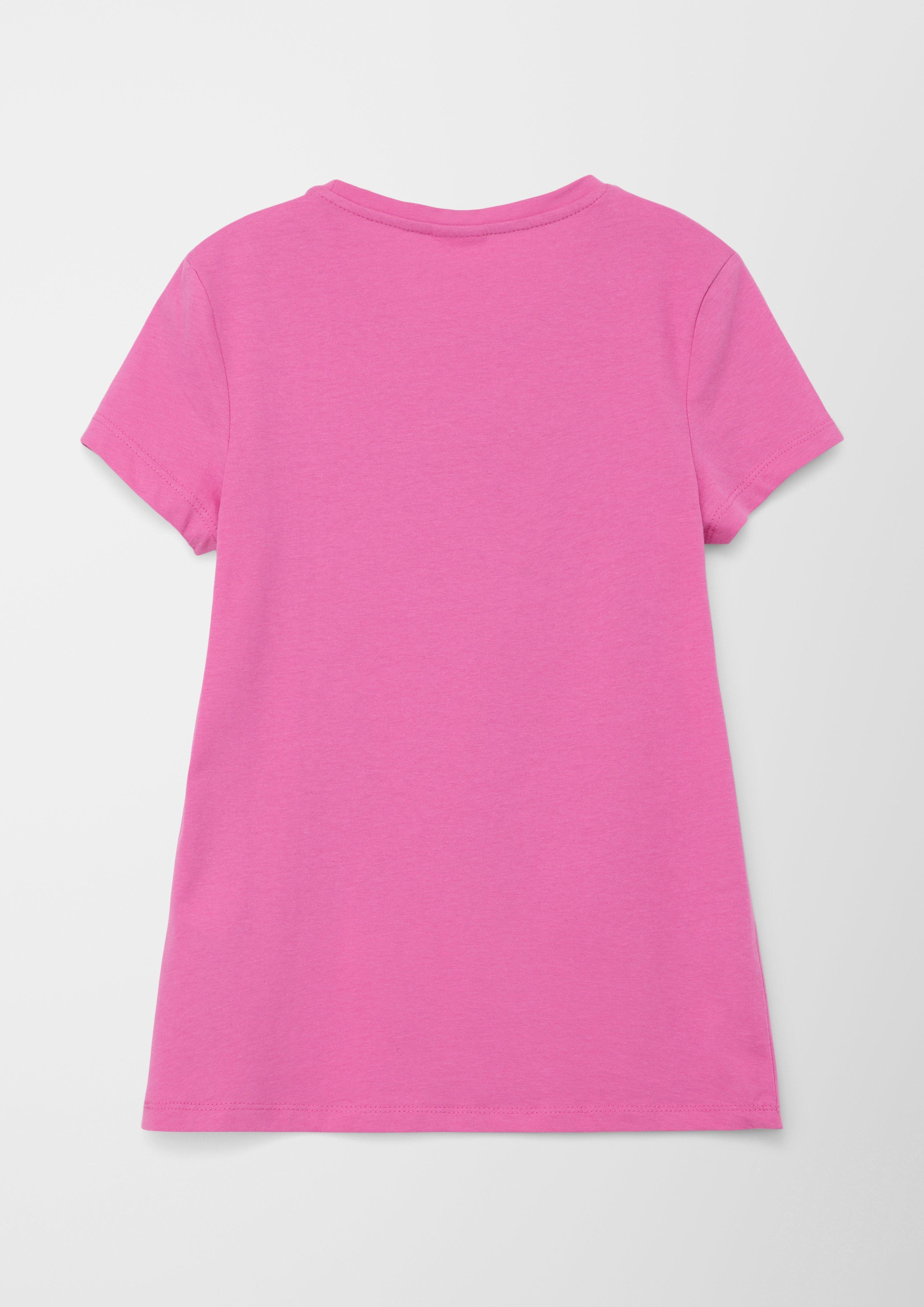 T-Shirt mit Frontprint  2128005-4451