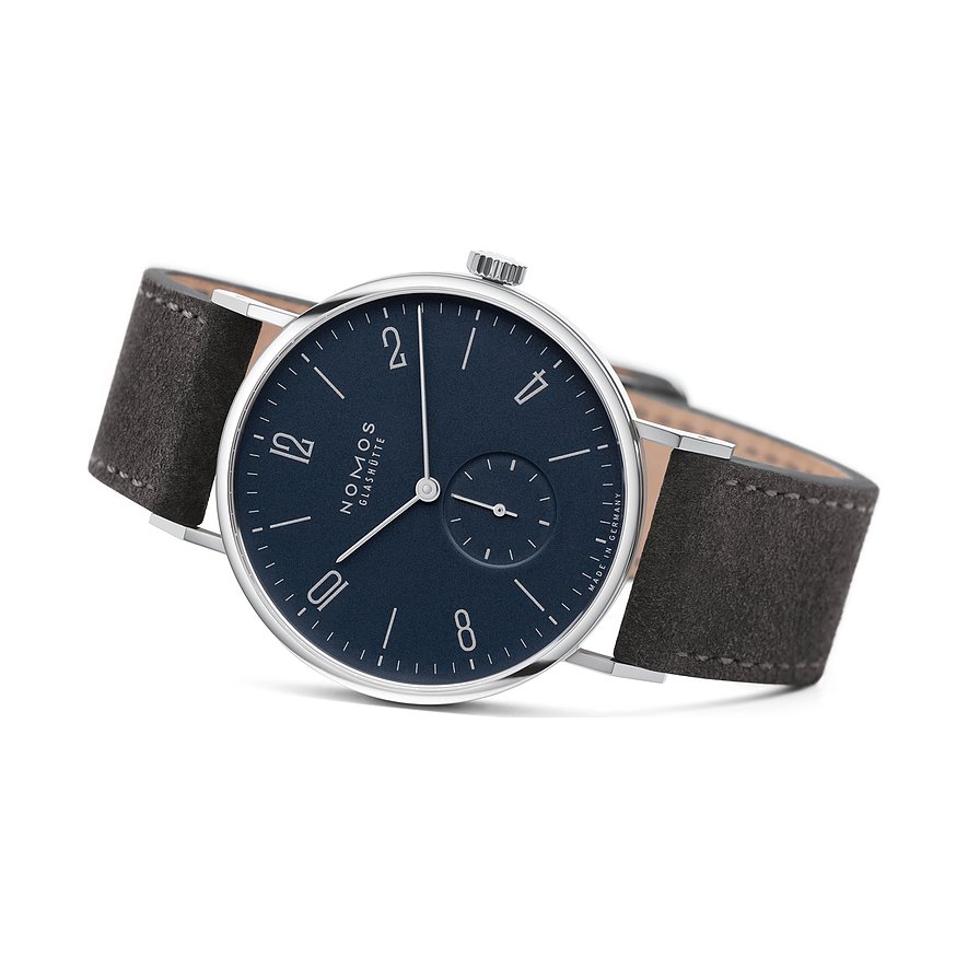 Nomos Glashütte Unisexuhr Tangente 38 nachtblau