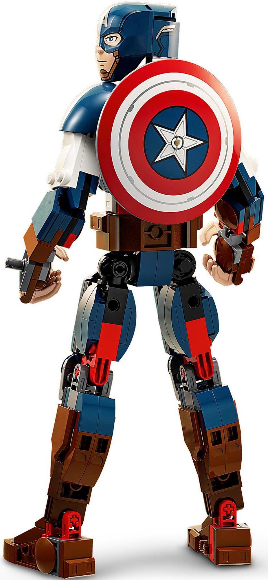 LEGO® Konstruktionsspielsteine Captain America Baufigur (76258), LEGO® Marvel, (310 St), Made in Europe