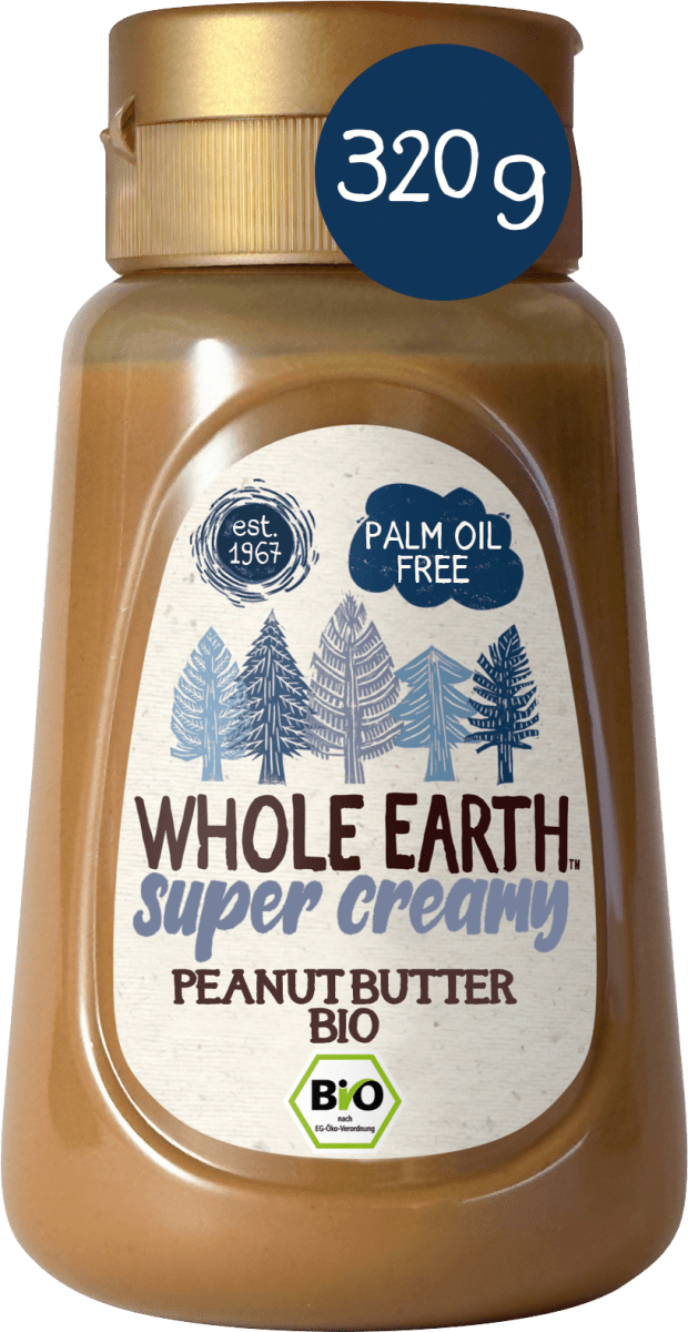 Erdnussbutter, super creamy, 320 g
