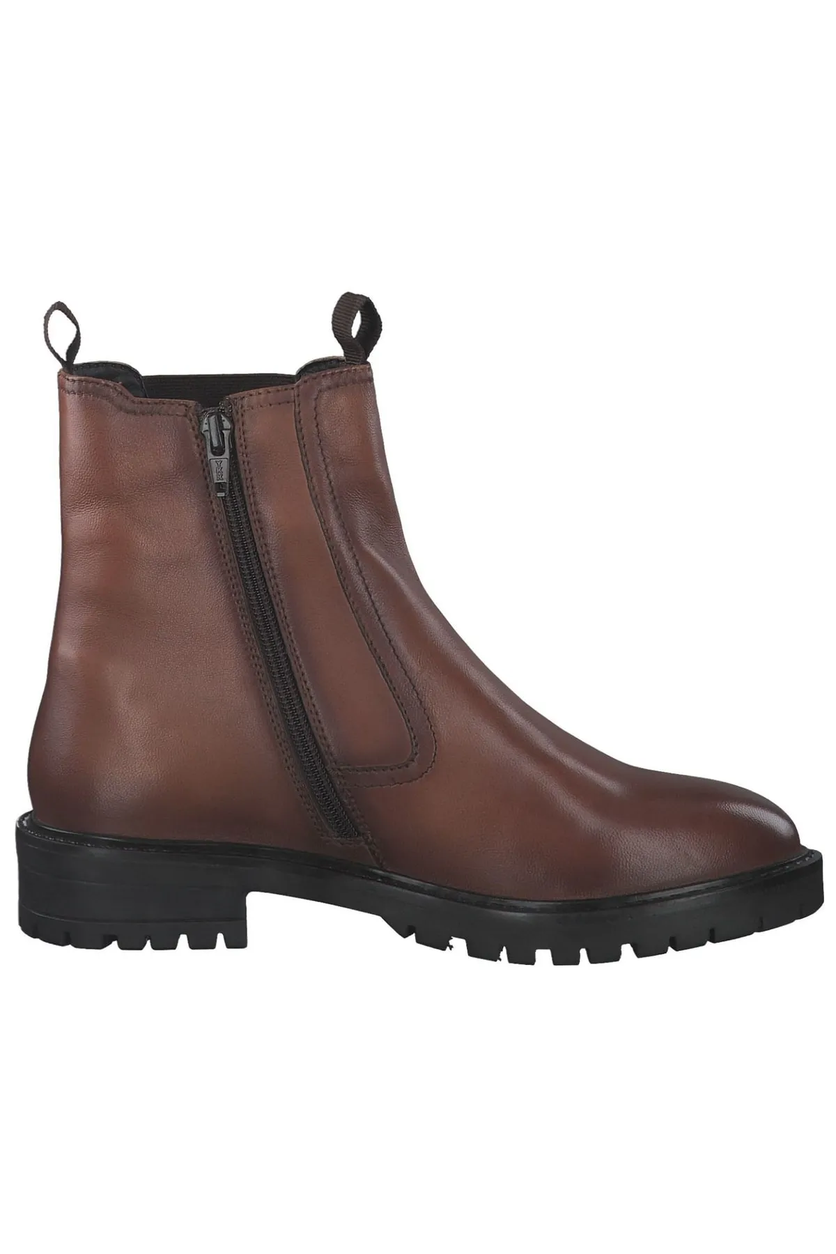 s.Oliver  Stiefelette - Braun - Blockabsatz