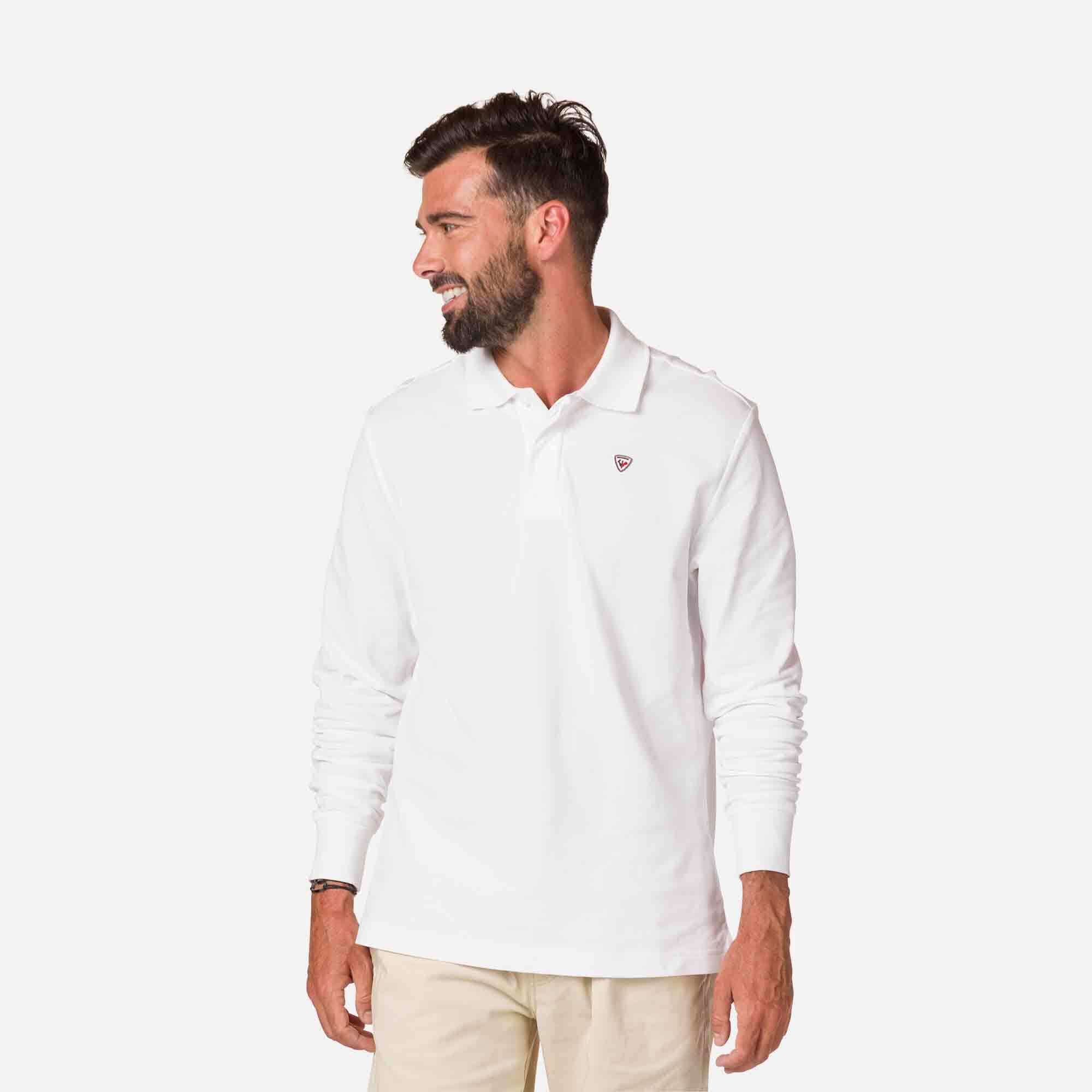 Polo à manches longues pour homme