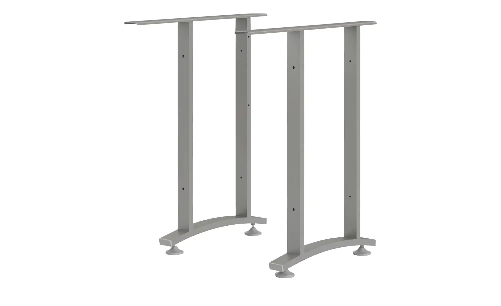 2 Schreibtisch-Eckbeine