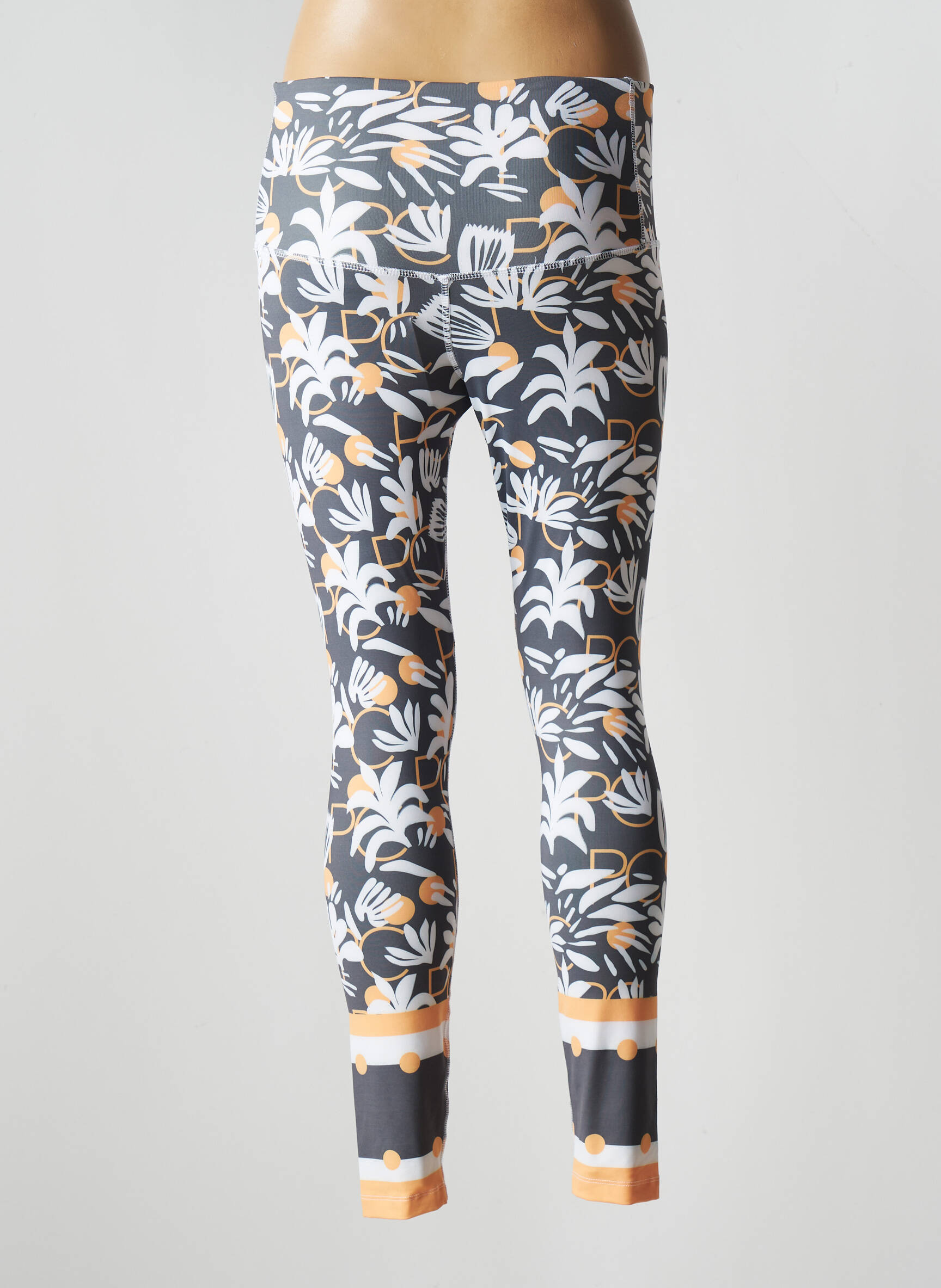 Pame Carrioni Leggings Femme couleur gris
