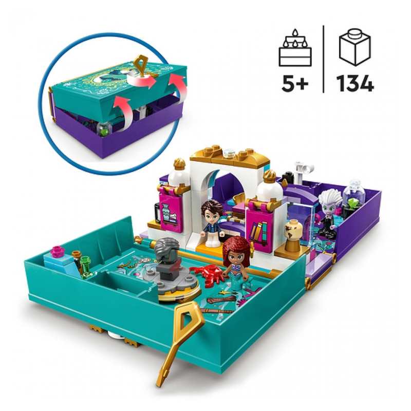 43213 Le livre d'histoire - La petite sirène, LEGO DS
