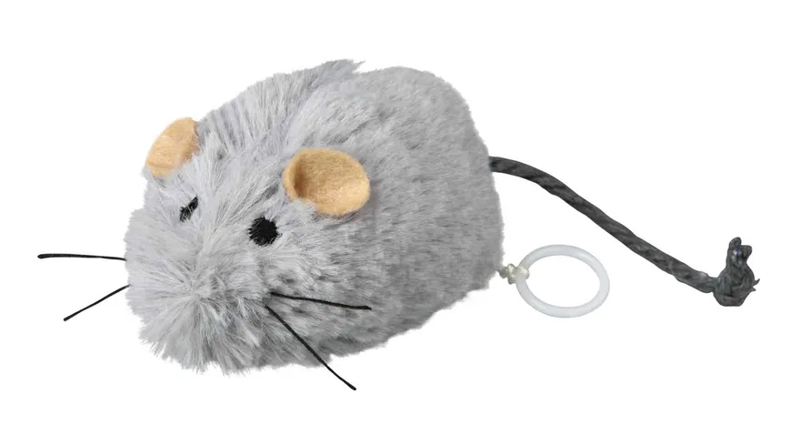 Trixie Zappelmaus zum Aufziehen 8 cm Katzenspielzeug