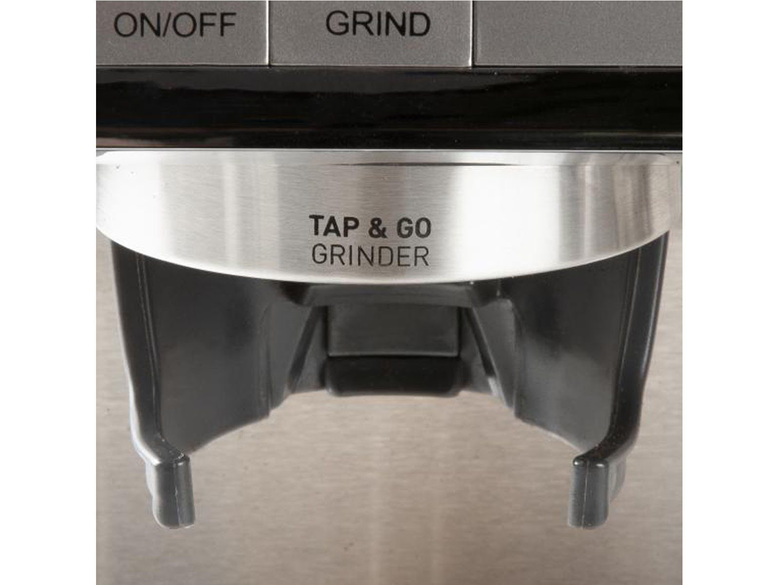 Domo Espressomaschine, Metallfilter, Siebträgermaschine mit Mahlwerk Milchschäumer & abnehmbaren Wassertank