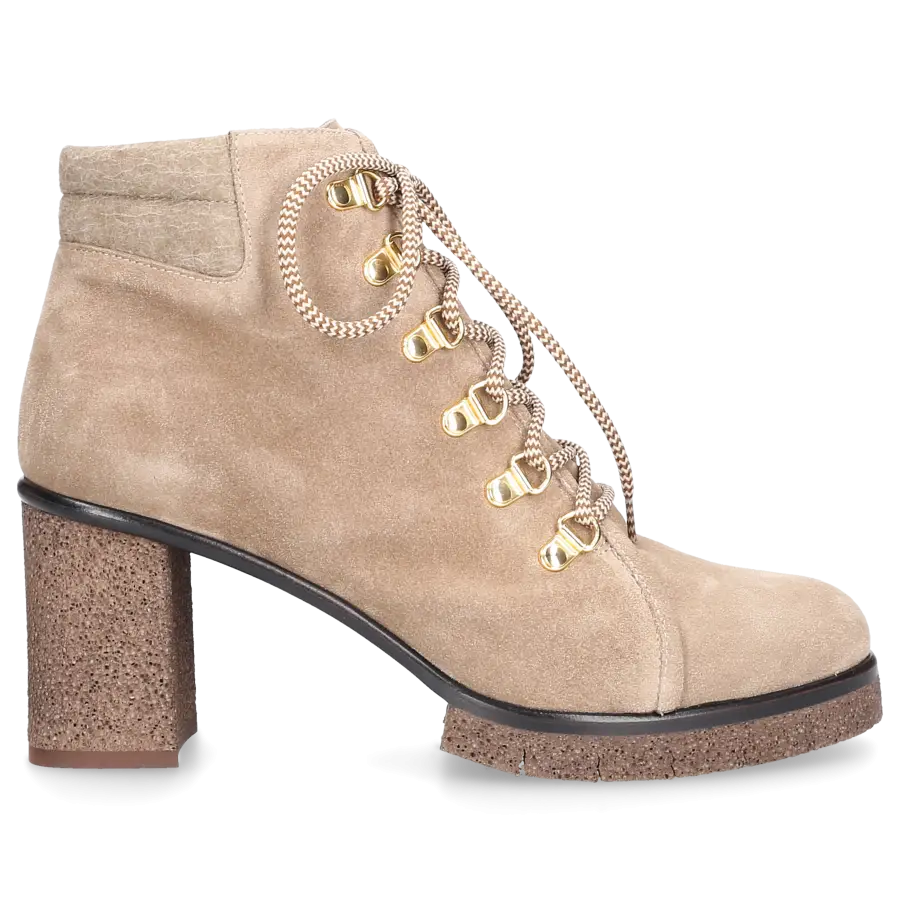 Truman's - Stiefeletten 8623 Veloursleder - grau