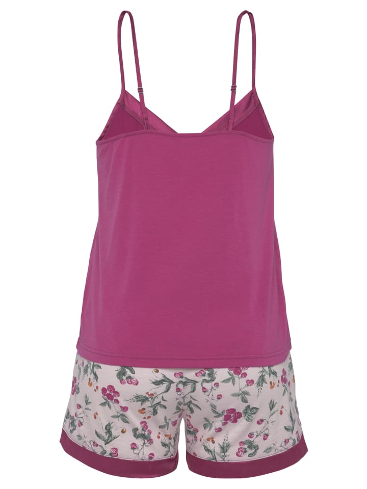 LASCANA Shorty in Fuchsia günstig kaufen
