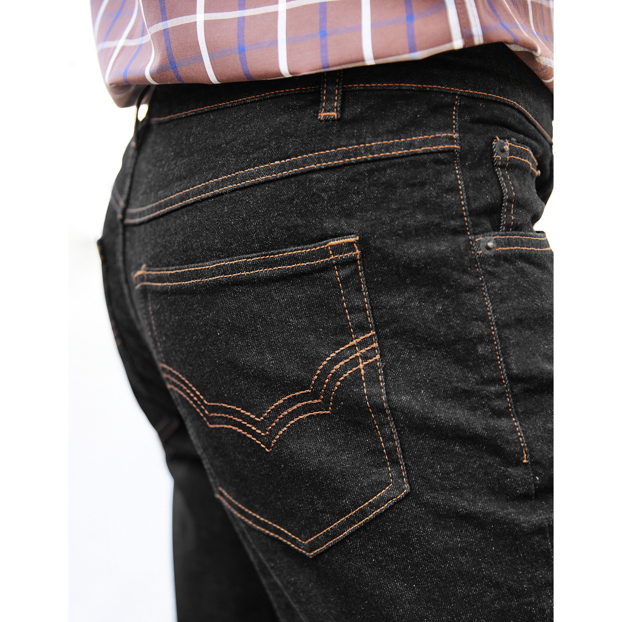 Jean coupe 5 poches extensible coton