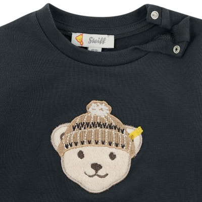 Sweatshirt, schwarz für Jungs