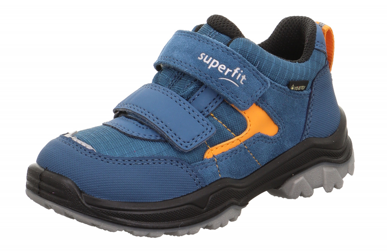 JUPITER - Blau/OrangeSneaker low mit Klettverschluss