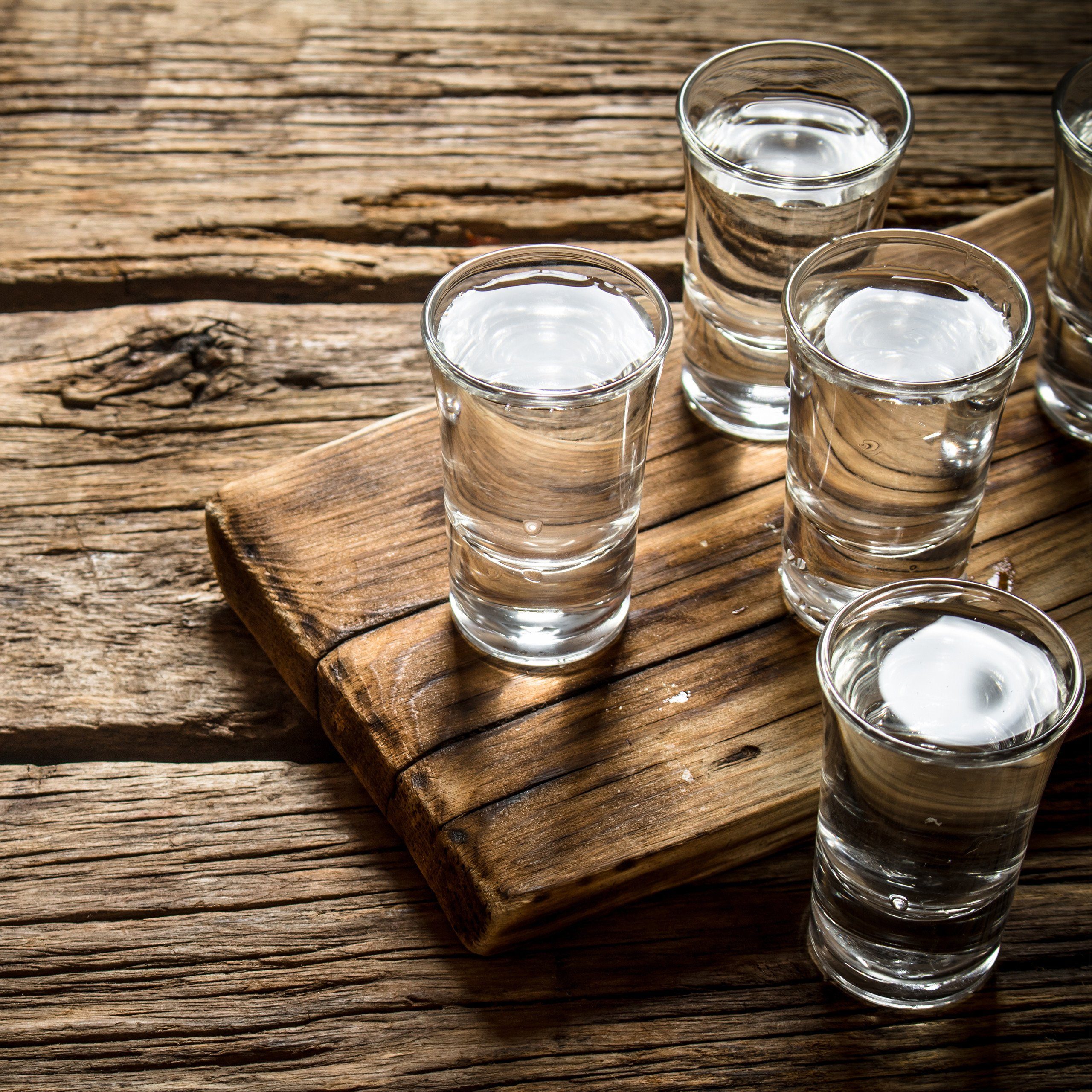 relaxdays Schnapsglas Schnapsgläser 4cl im 12er Set, Glas
