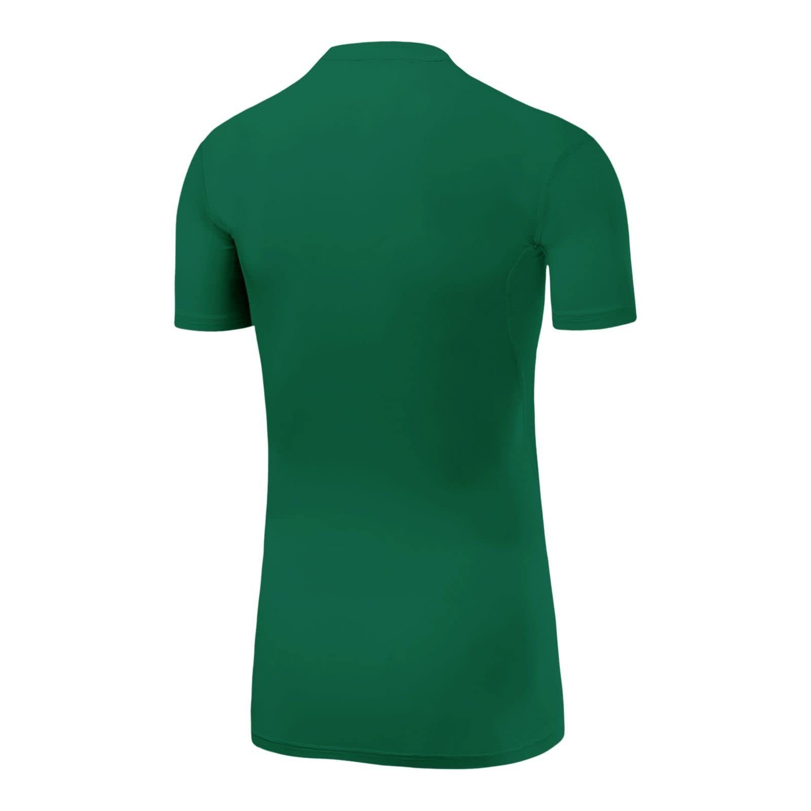 TCA Funktionsunterhemd TCA Herren HyperFusion Sportshirt, kurzärmlig, elastisch - Grün