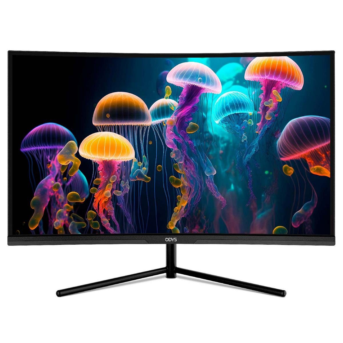 Odys Q27 Curved Monitor WQHD LED-Monitor (69 cm/27 