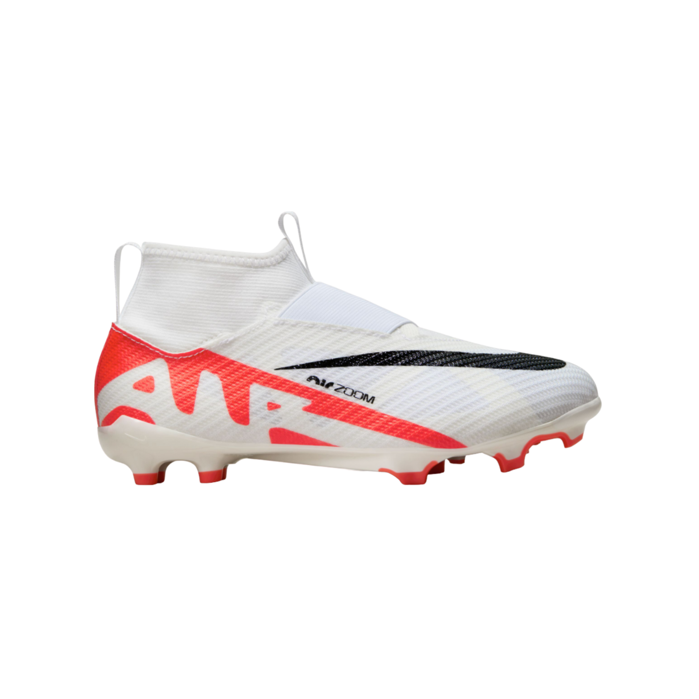 Nike Jr Air Zoom Mercurial Superfly IX Pro FG Kids Rot Weiss Schwarz F600