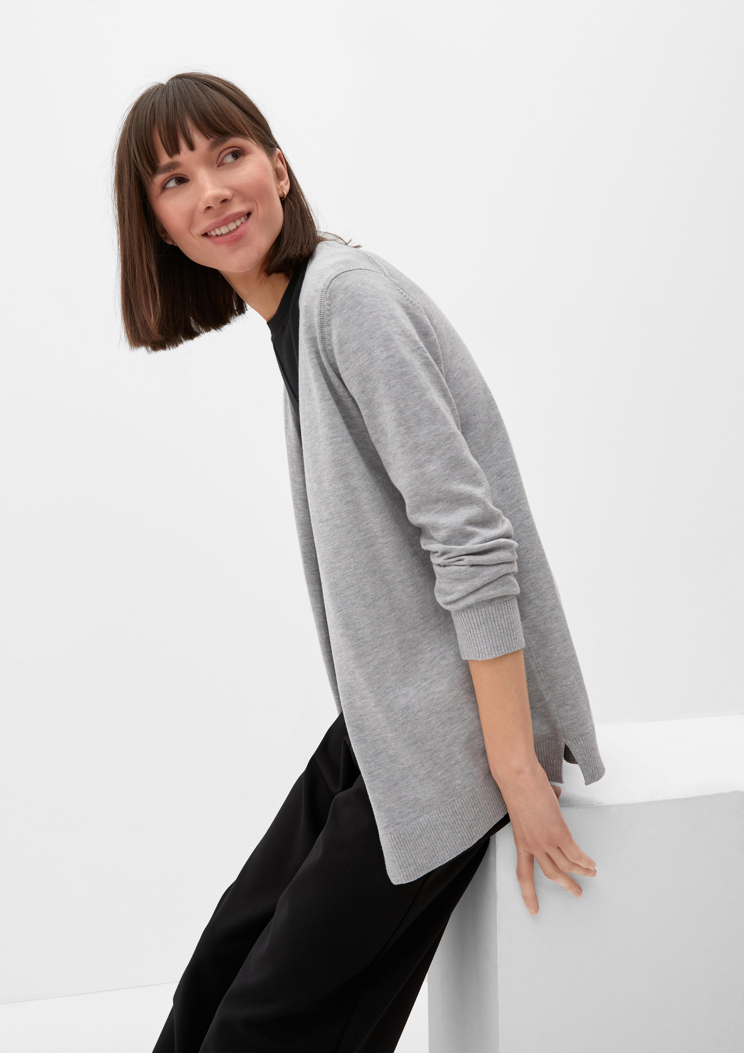 Strickjacke aus Viskosemix  2127027-9400