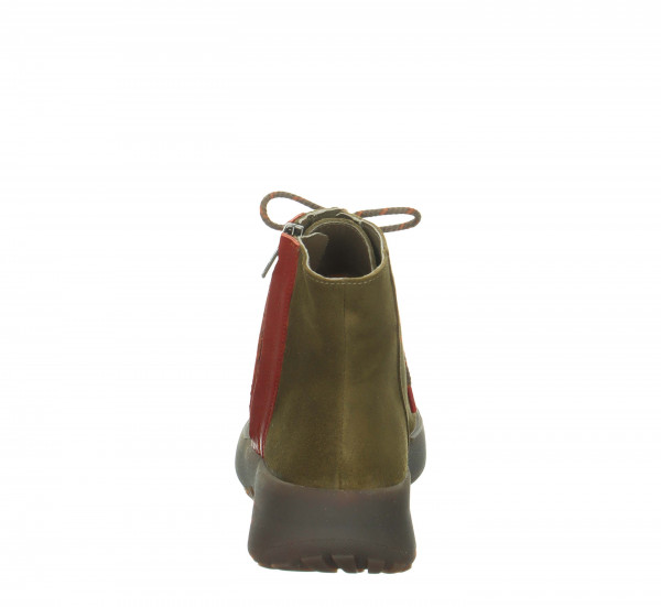 KUSABI Sneaker high - Olive/Kombi