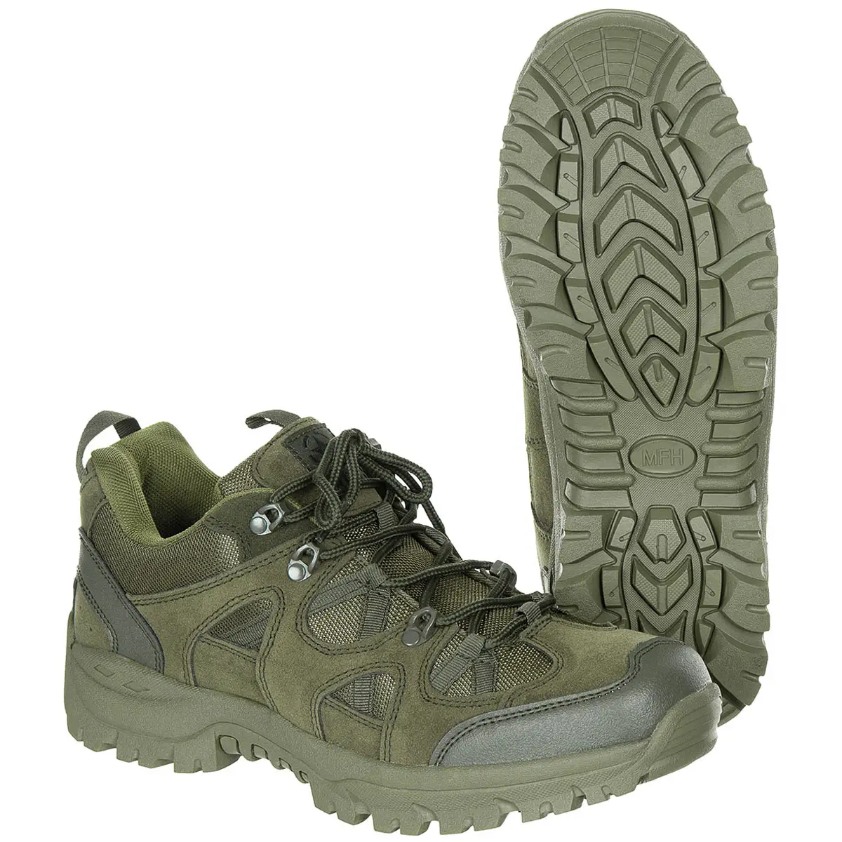 Halbschuhe Tactical Low oliv