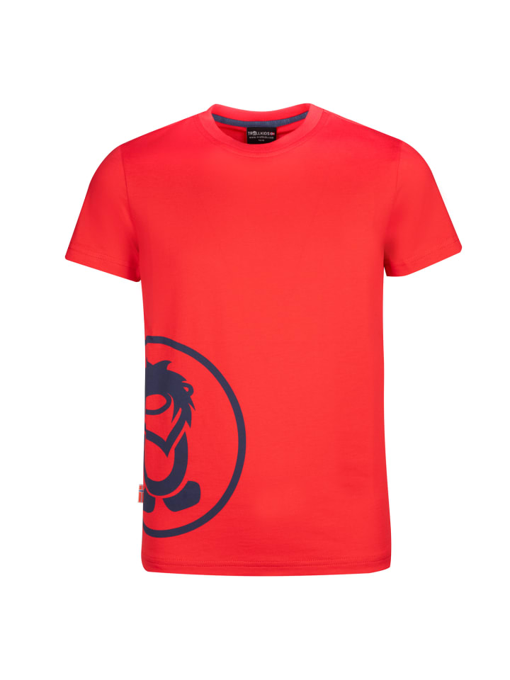 Trollkids Funktionsshirt Kroksand in bright red günstig kaufen