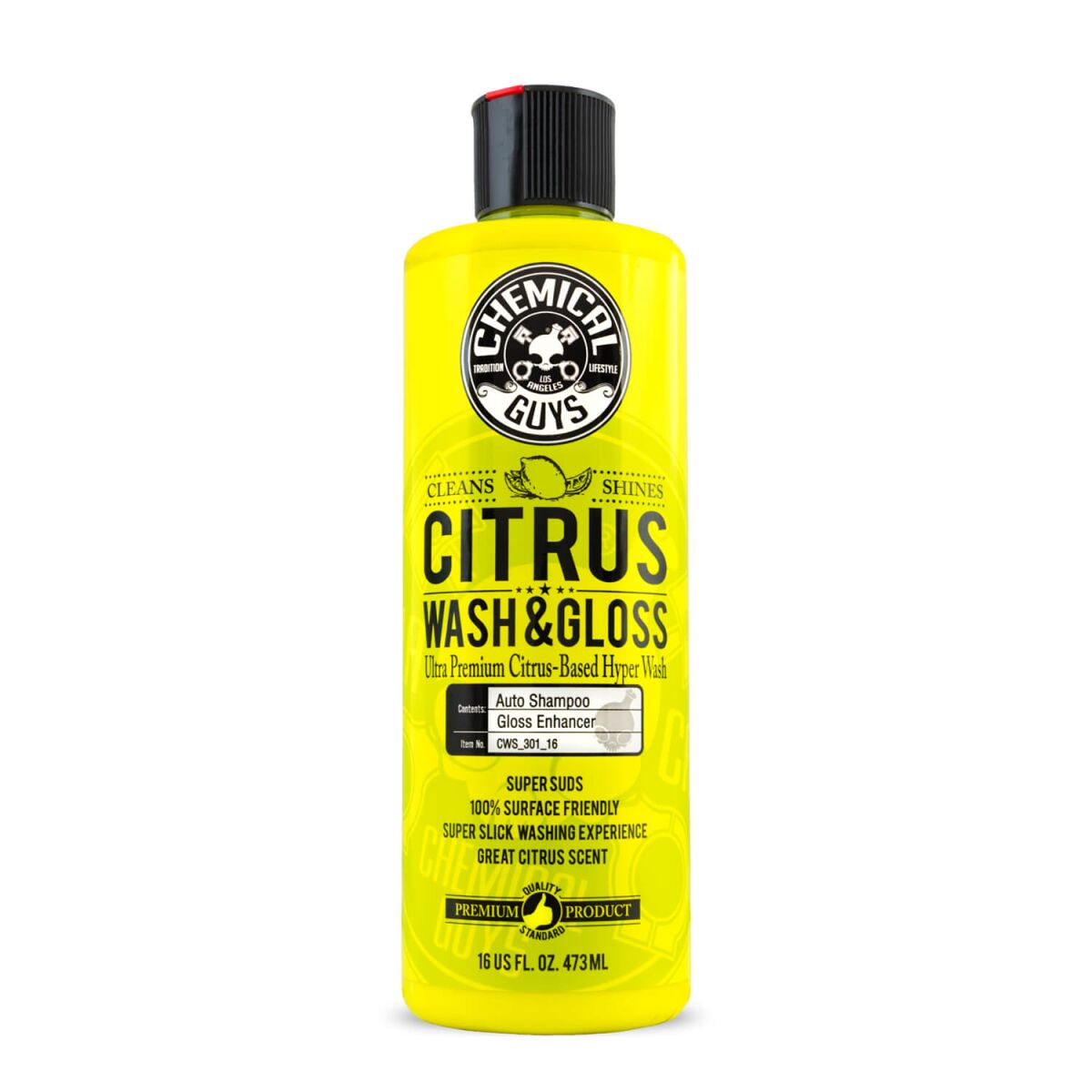 Chemical Guys Citrus Wash & Gloss Autoshampookonzentrat 473ml