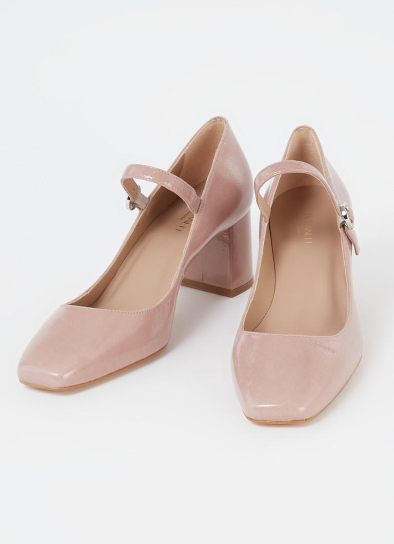 Pantofi cu toc Mary Jane din piele LKBennett