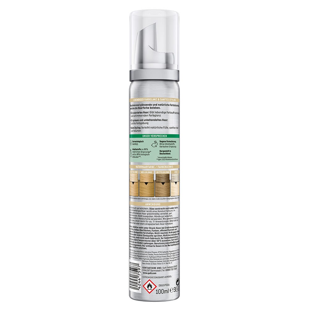 Guhl Schaum-Tönungsfestiger 82Hell-Goldblond 100 ml