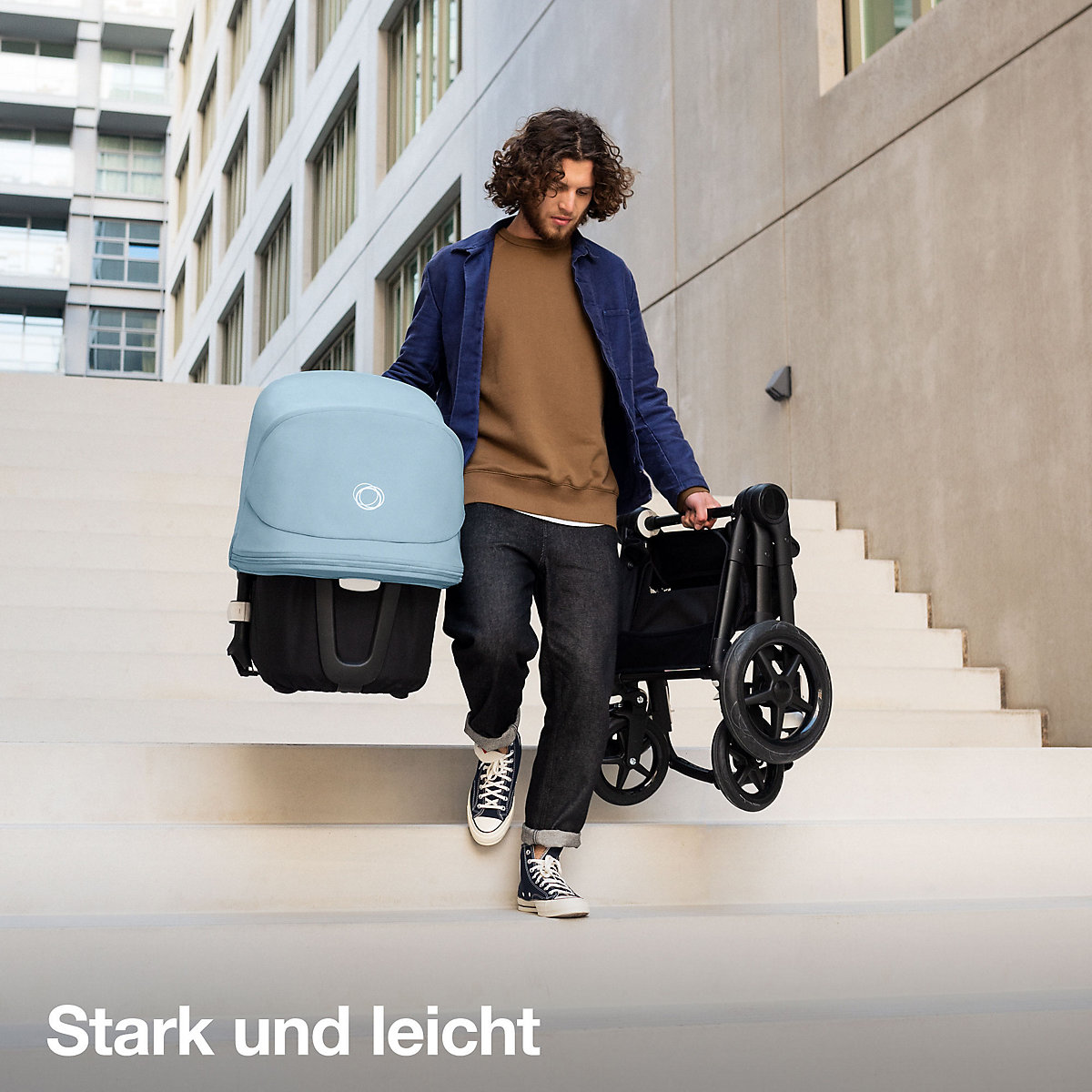 Bugaboo Fox2 complete BLACK/GREY MELANGE-GREY MELANGE