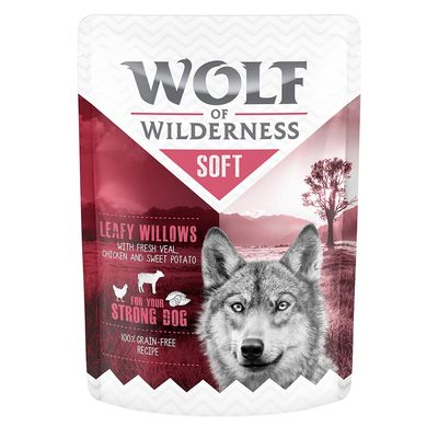 Wolf of Wilderness Adult 6 x 300 g - Pouch
