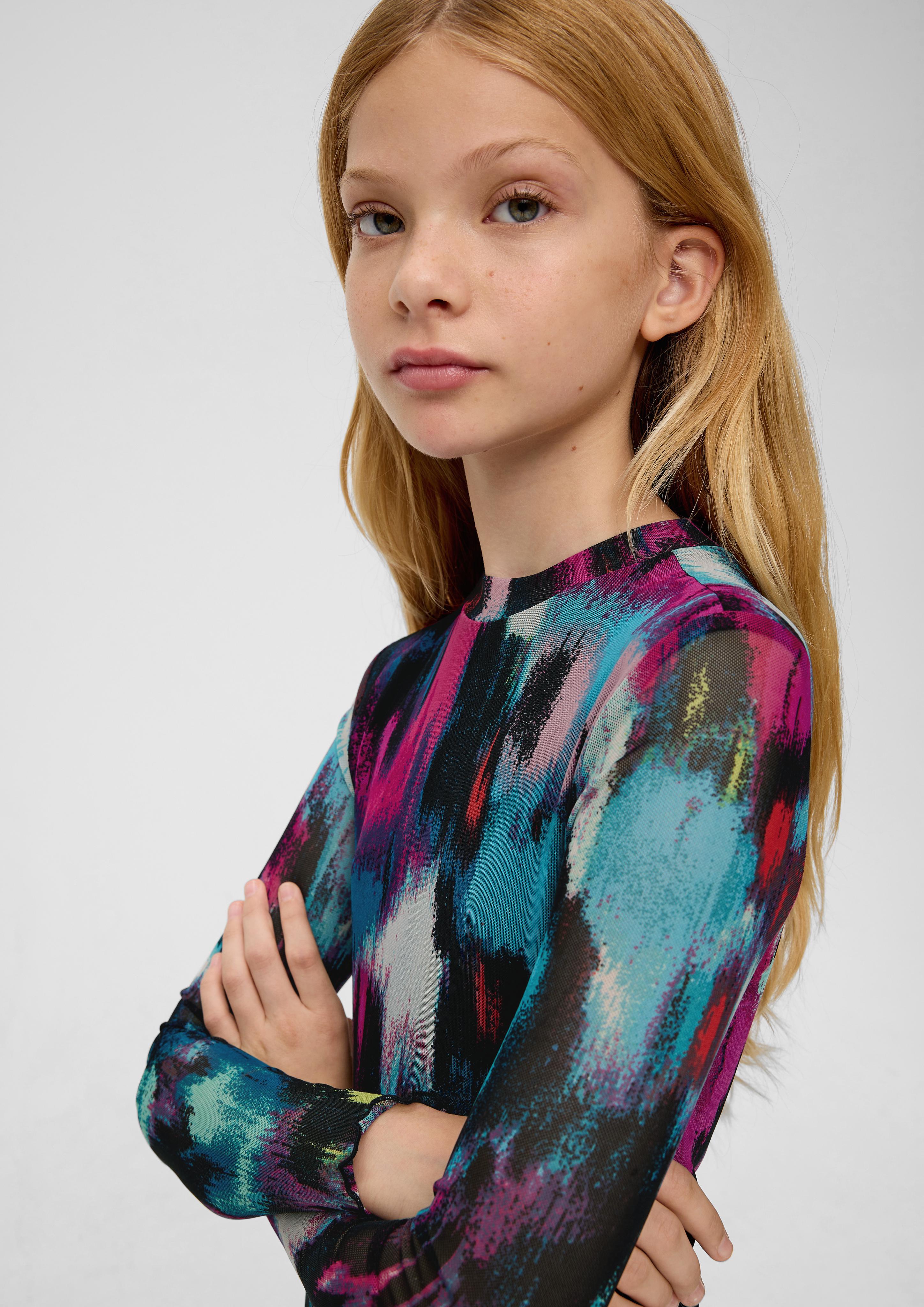 Longsleeve aus Mesh  2133772-99A1