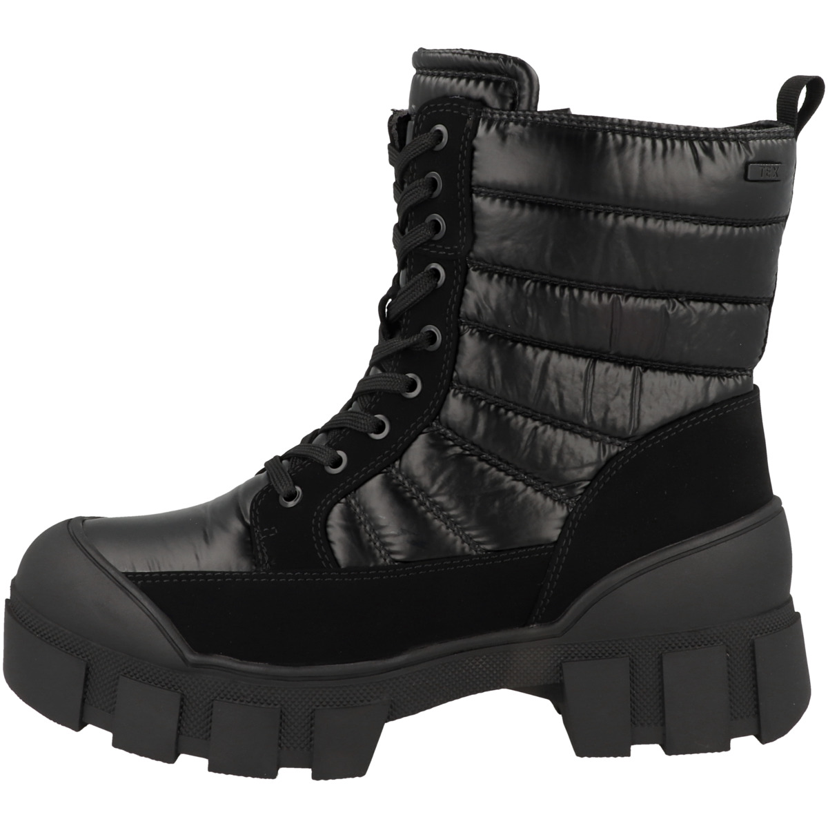 CAPRICE 9-26220-29 Schnürboots schwarz