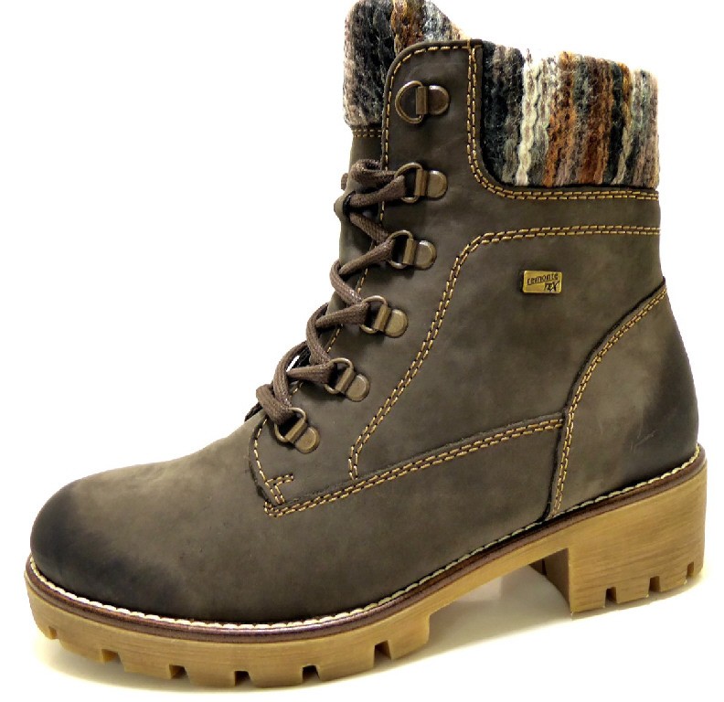 REMONTE Schnür-Stiefeletten grau