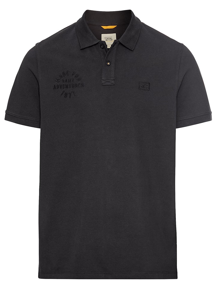 Camel Active Poloshirt in Schwarz günstig kaufen