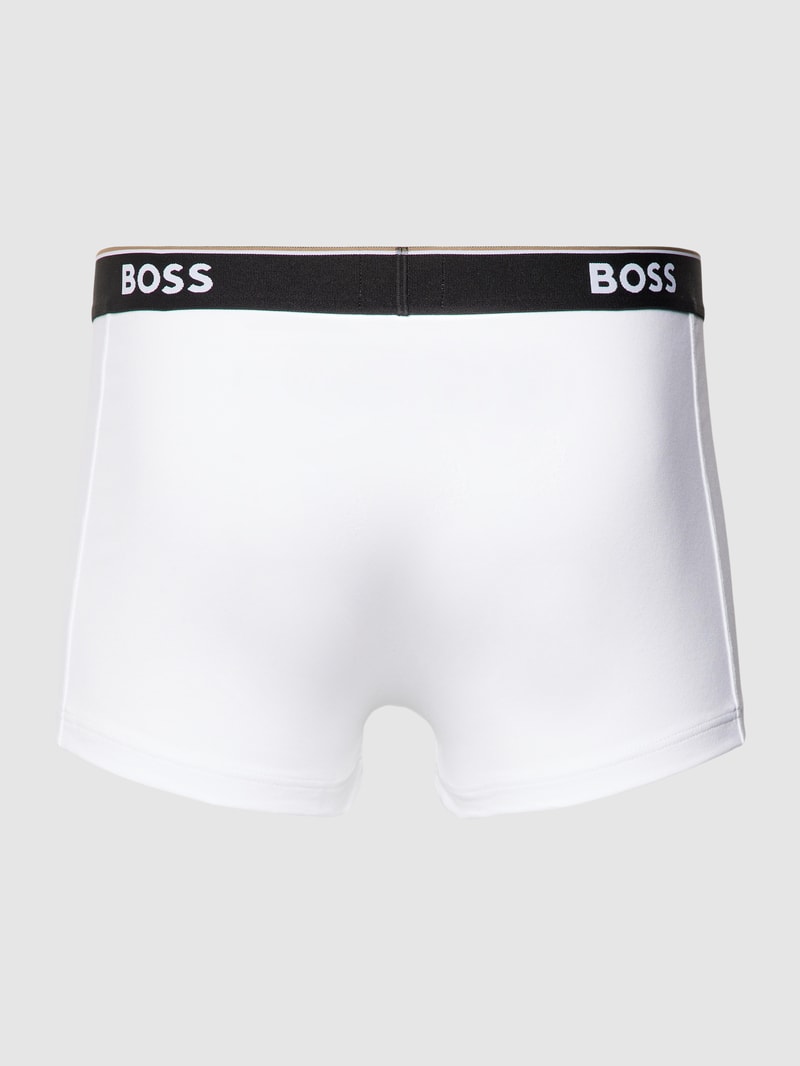 Trunks mit Label-Bund im 3er-Pack in camel