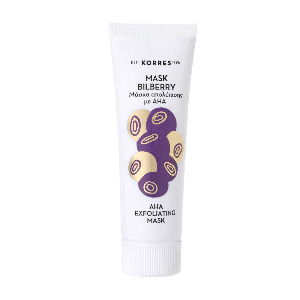 korres Masque peeling Myrtille & AHA MASQUE