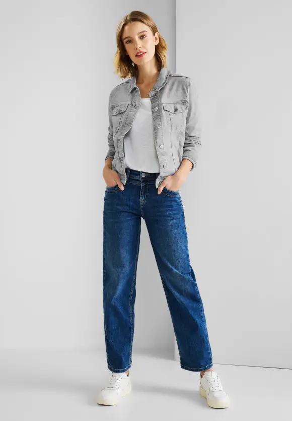 Street One Graue Jeansjacke