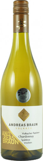 2022 Volkacher Ratsherr Chardonnay Spätlese trocken - Weingut Andreas Braun