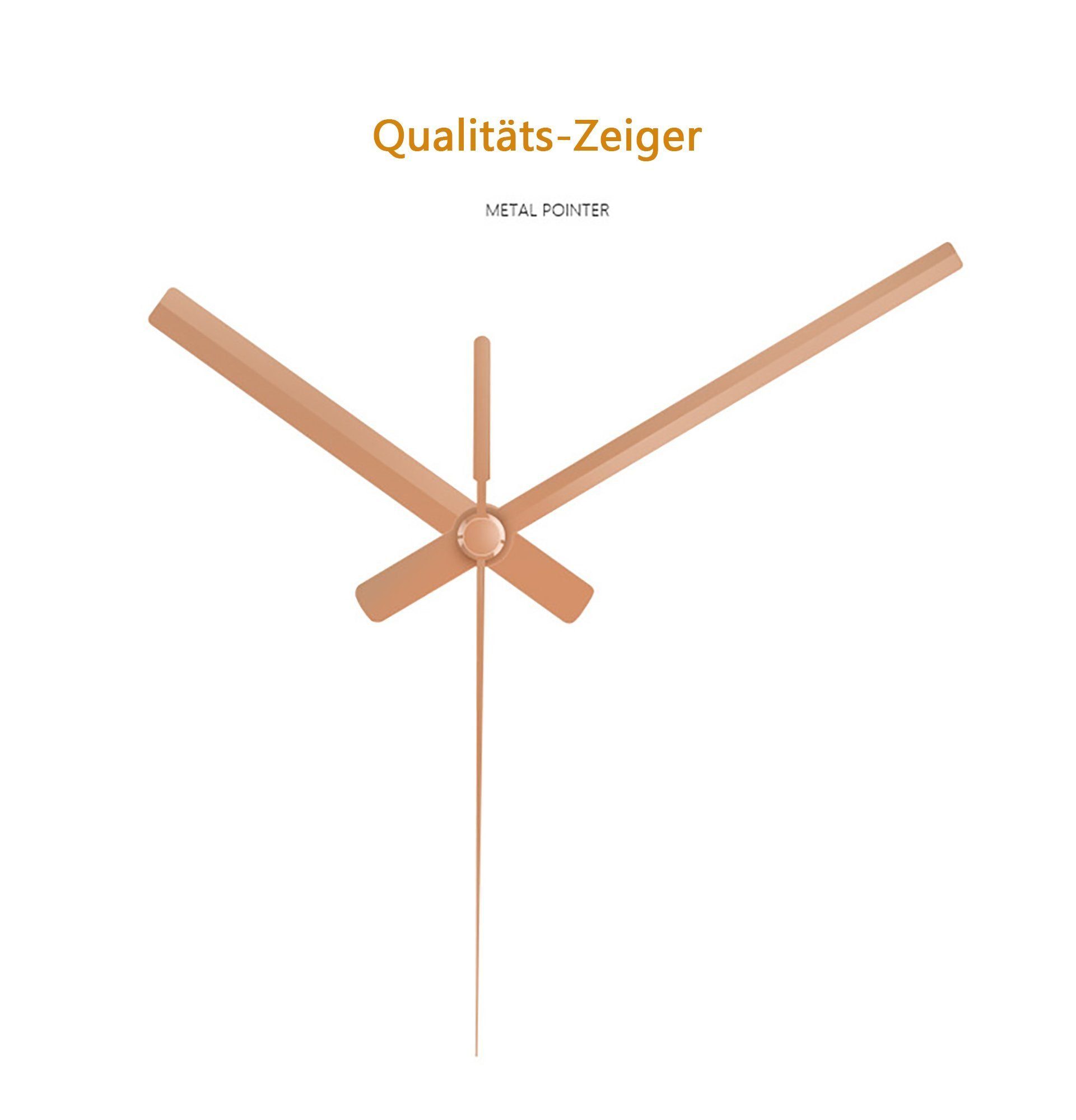 KUGI Wanduhr Wanduhr Kinder- LernWanduhren - Bunte LernUhren - Analoge Wanduhren (ohne Ticken .20 cm Quartz geräuschlos Zimmer Jungen Mädchen 8 Zoll)