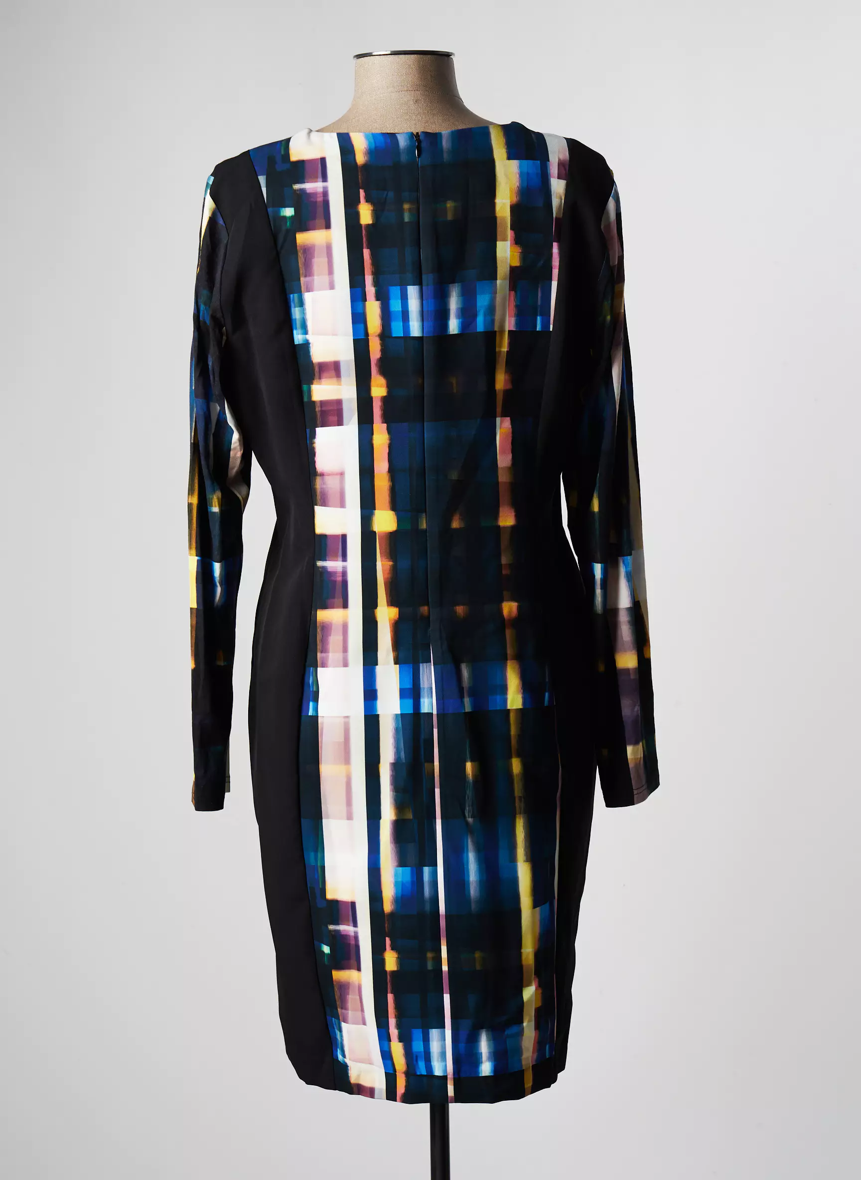 Pause Cafe Robes Mi Longues Femme couleur noir