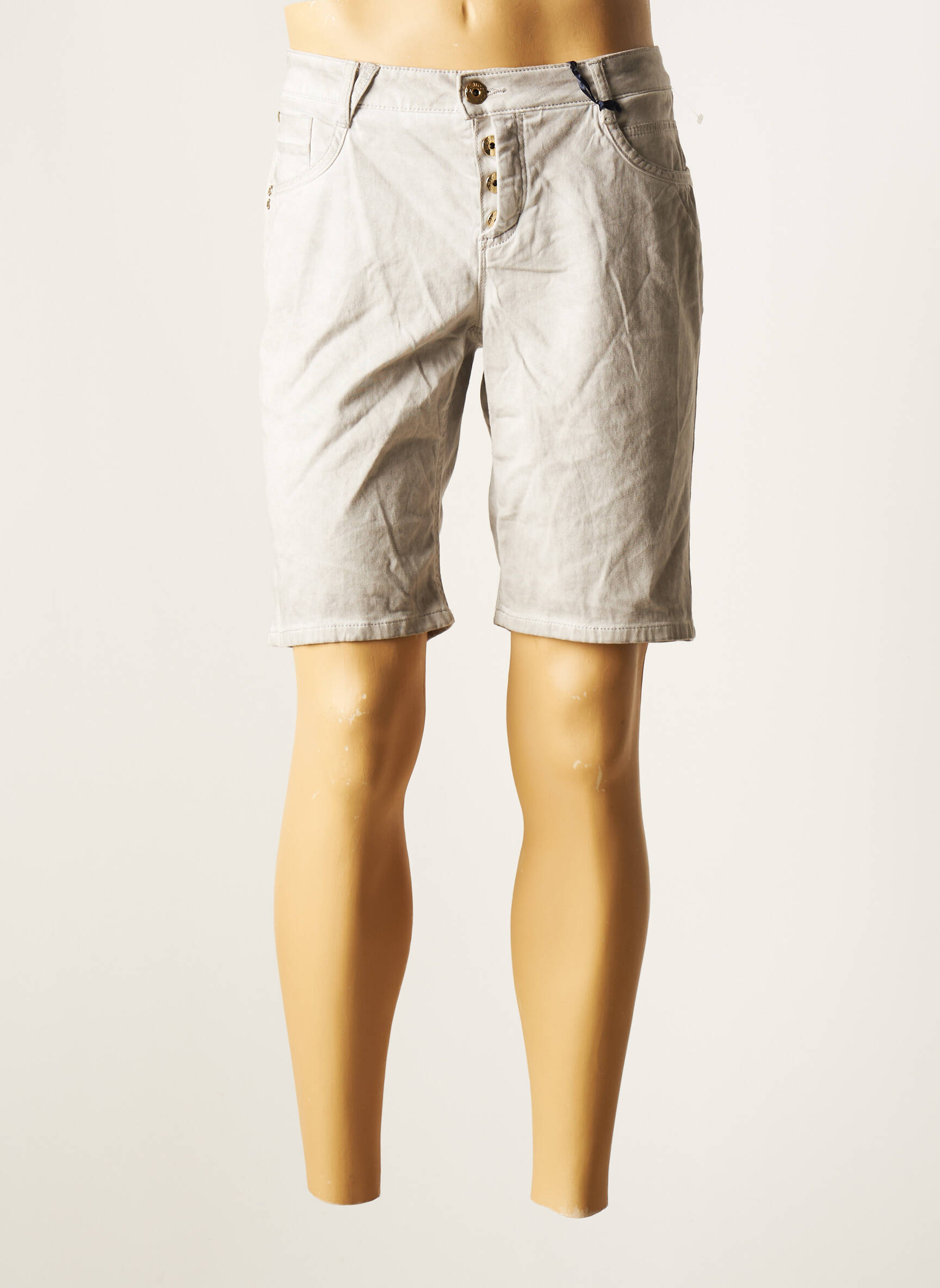 Street One Bermudas Femme couleur gris
