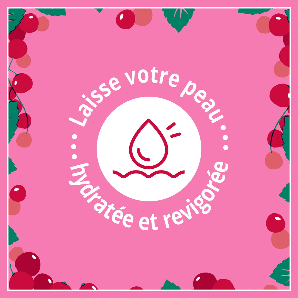 le petit marseillais Gel Douche Les Petites Créations Groseille Bio & Menthe Bio Gel douche
